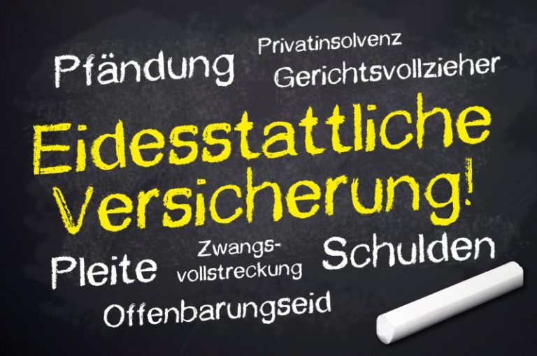 Vermögensauskunft, Abgabe der Vermögensauskunft abwenden – eine eidesstattliche Versicherung umgehen